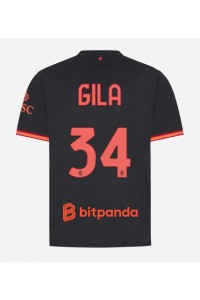 AC Milan Mario Gila #34 Jalkapallovaatteet Kolmaspaita 2026-27 Lyhythihainen